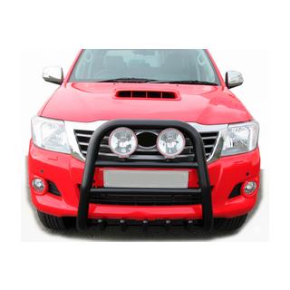 Bull Bar QT007 Black (Stainless Steel) Toyota Hilux 2006-2015 photo 3
