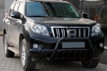 Toyota Land Cruiser Prado 150 2009-2023 Bull Bar WT002 Black (Stainless Steel) photo 4