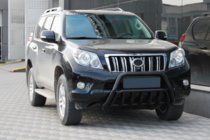 Toyota Land Cruiser Prado 150 2009-2023 Bull Bar WT002 Black (Stainless Steel) photo 1