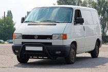 Volkswagen T4 Transporter 1990-2003 Bull Bar WT002 60mm Black (Stainless Steel) photo 1