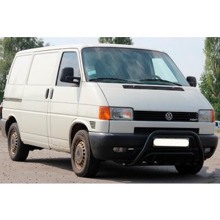 Bull Bar WT002 60mm Black (Stainless Steel) Volkswagen T4 Transporter 1990-2003 photo 2