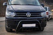 Volkswagen T5 2010-2015 Bull Bar WT002 Black (Stainless Steel) photo 1