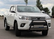 Toyota Hilux 2015- Front Bar WT010 Black (Stainless Steel) photo 1