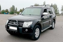 Mitsubishi Pajero Wagon IV 2006-2021 Bull Bar QT011 Black (Stainless Steel) photo 2