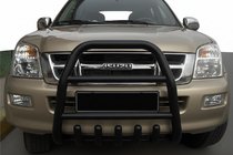 Isuzu D-Max 2011-2019 Front Bumper Guard QT007 Black (Stainless Steel) photo 1