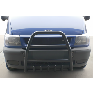Bull Bar QT007 Black (2000-2006, Stainless Steel)