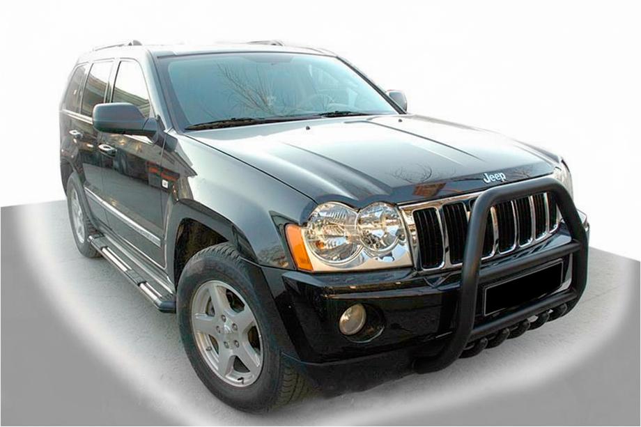 Jeep Grand Cherokee WK 2004-2010 Bull Bar QT007 Black Image