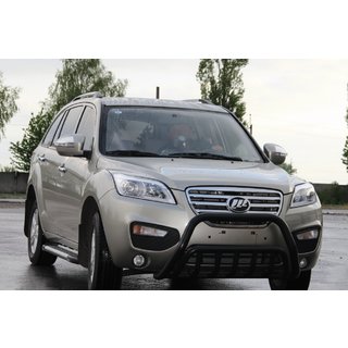 Bull Bar WT002 Black (Stainless Steel) Lifan X60 2011- photo 1