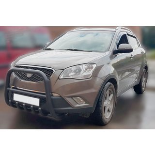 Bull Bar F1-40 Black (Stainless Steel) photo 3