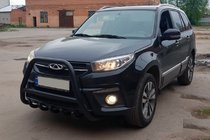 Chery Tiggo 3 2005- Bull Bar WT009 Black (Stainless Steel) photo 3