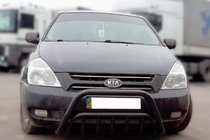 Kia Carnival 2002-2013 Front Bar WT002 Black (2006-2013, Stainless Steel) photo 1