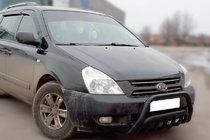 Kia Carnival 2002-2013 Front Bar WT002 Black (2006-2013, Stainless Steel) photo 2