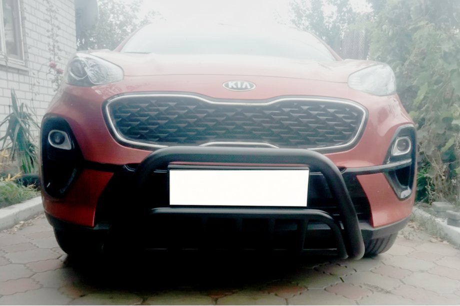 Kia Sportage 2015-2021 Front Bar WT002 Black (Stainless Steel) Image