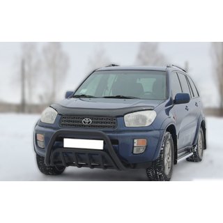 Front Bar WT002 Black (Stainless Steel) Toyota Rav 4 2001-2005 photo 2