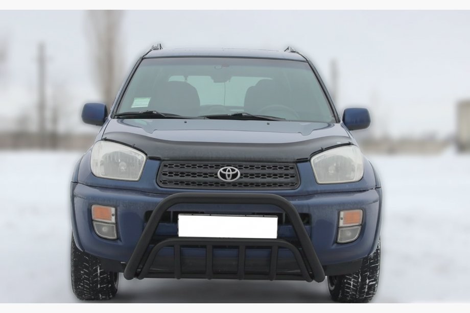 Toyota Rav 4 2001-2005 Front Bar WT002 Black (Stainless Steel) Image