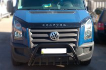 Volkswagen Crafter 2006-2016 Front Bar WT002 Black (Stainless Steel) photo 2