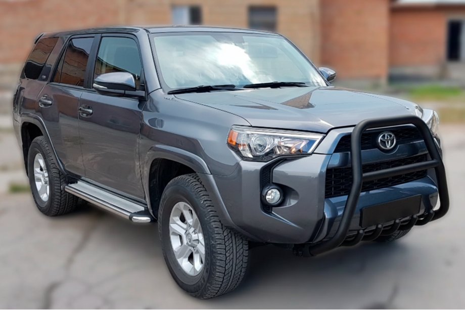 Toyota 4Runner 2009-2024 Bull Bar F1-50 Black (2014-2024, Stainless Steel) Image