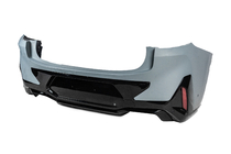 BMW X4 G02 2018- Rear bumper with diffuser in X4M F98 style (2022-2024) photo 2