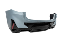 BMW X4 G02 2018- Rear bumper with diffuser in X4M F98 style (2022-2024) photo 3
