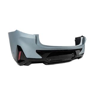 Rear bumper with diffuser in X4M F98 style (2022-2024) BMW X4 G02 2018- photo 3