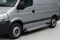Opel Movano 2004-2010 Side Steps Rainbow (2 pcs, Aluminum) photo 1