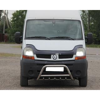 Front Bar WT003 (Stainless Steel) Opel Movano 2004-2010 photo 1