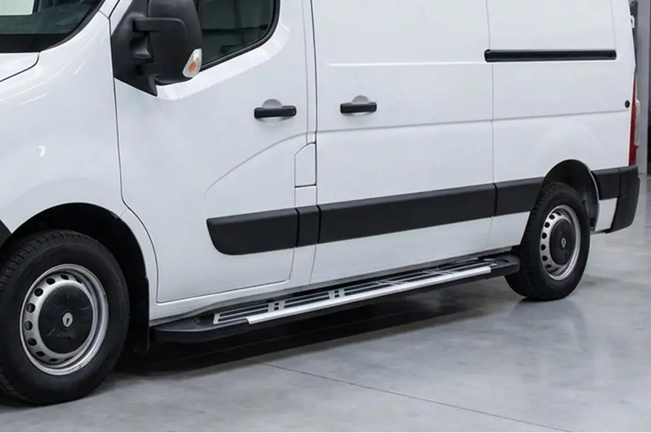Opel Movano 2010-2021 Side Steps Sunrise (2 pcs, Aluminum) Image