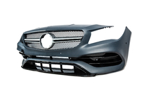Mercedes CLA C117 2013-2019 Front bumper assembled (CLA45 AMG style) photo 2
