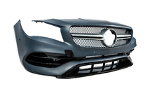 Mercedes CLA C117 2013-2019 Front bumper assembled (CLA45 AMG style) photo 3