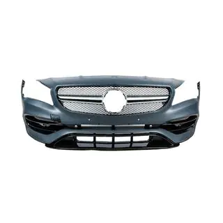 Front bumper assembled (CLA45 AMG style)