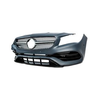 Front bumper assembled (CLA45 AMG style) photo 2