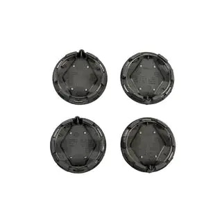 Graphite Wheel Center Caps with Ring 81568DRK (57mm to 49mm, Set of 4) photo 3