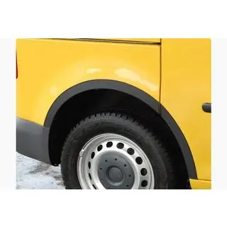 Fender flares (HB, 4 pcs, black) Opel Astra H 2004-2013 photo 1