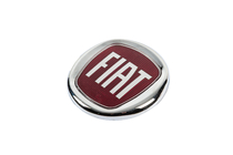 Fiat Emblem (Red, with Mount) 120 mm photo 2