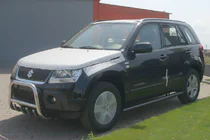 Suzuki Grand Vitara 2005-2017 Side Bars Black (2 pcs, stainless steel) photo 2