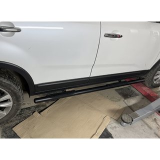 Side Bars Black (2 pcs, Stainless Steel) Kia Sorento II XM 2009-2014 photo 1