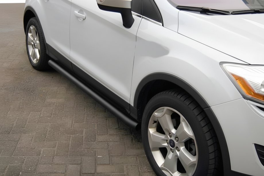 Ford Kuga 2008-2013 Side Bars Black (2 pcs, Stainless Steel) Image