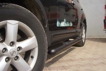Nissan Qashqai 2007-2010 Side Bars Black (2 pcs, Stainless Steel) photo 6