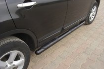 Nissan Qashqai 2007-2010 Side Bars Black (2 pcs, Stainless Steel) photo 5