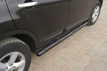 Nissan Qashqai 2010-2014 Side Bars Black (2 pcs, Stainless Steel) photo 5
