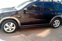 Mitsubishi Outlander 2001-2006 Side Bars Black (2 pcs, stainless steel) photo 5