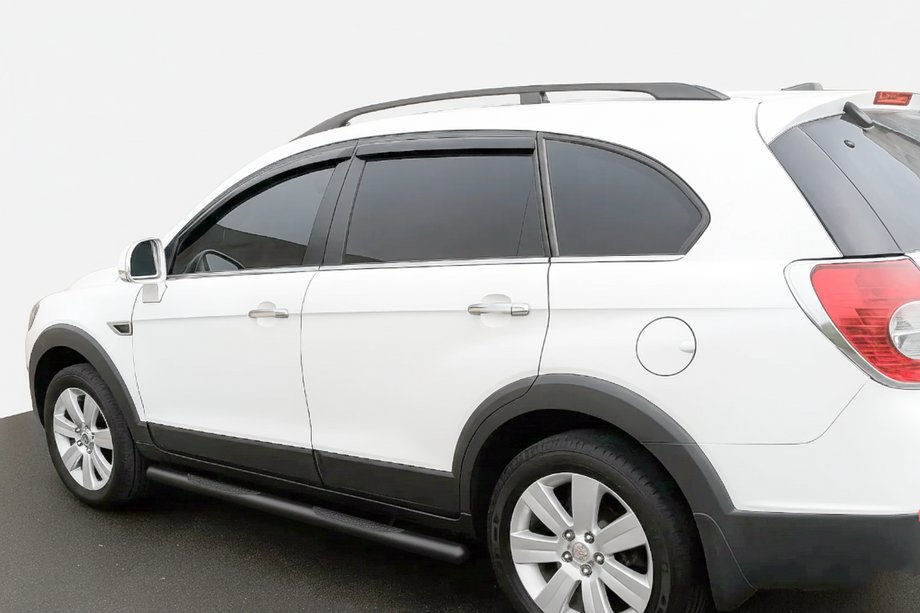 Opel Antara 2006-2017 Side Bars Black (2 pcs, Stainless Steel) Image
