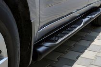 Iveco Daily 1999-2006 Side Bars Black (2 pcs, Stainless Steel) photo 1
