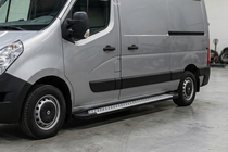 Opel Movano 2010-2021 Side Steps Allmond (2 pcs, Aluminum) photo 1