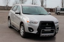 Mitsubishi ASX 2010-2023 Side Bars BB002 Black (2 pcs, Stainless Steel) photo 2