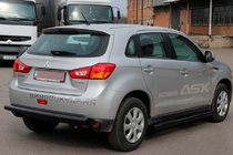 Mitsubishi ASX 2010-2023 Side Bars BB002 Black (2 pcs, Stainless Steel) photo 3
