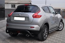 Nissan Juke 2010-2019 Side Bars Ø60 Black (2 pcs, Stainless Steel) photo 3