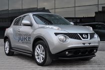 Nissan Juke 2010-2019 Side Bars Ø60 Black (2 pcs, Stainless Steel) photo 1