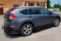 Honda CRV 2012-2016 Side Bars BB002 Black (2 pcs, Stainless Steel) photo 4
