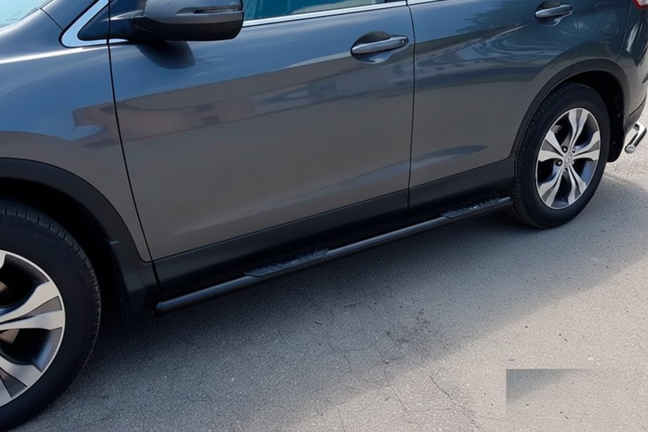Honda CRV 2012-2016 Side Bars BB002 Black (2 pcs, Stainless Steel) Image